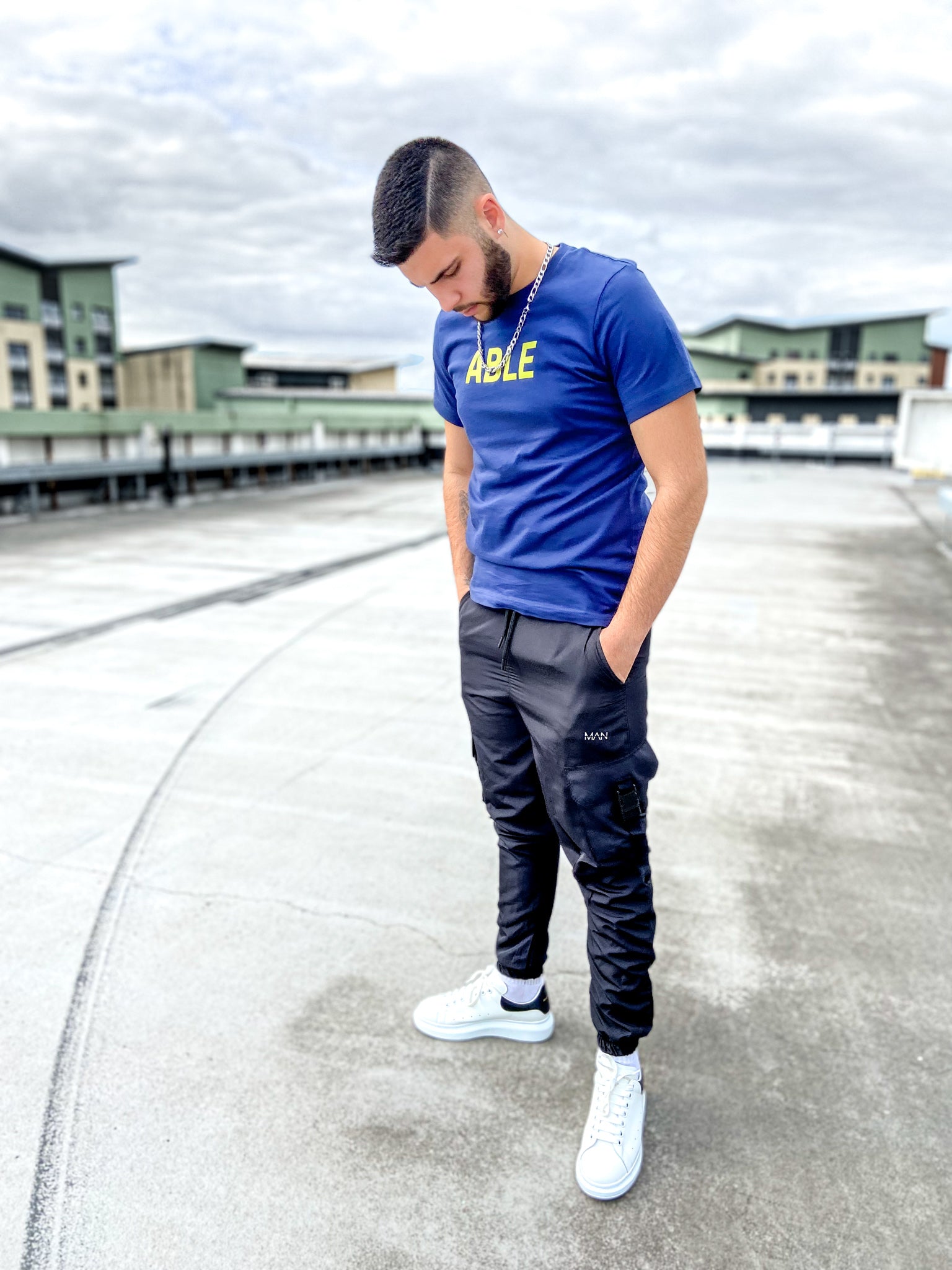 ABLE CORE TEE - NAVY