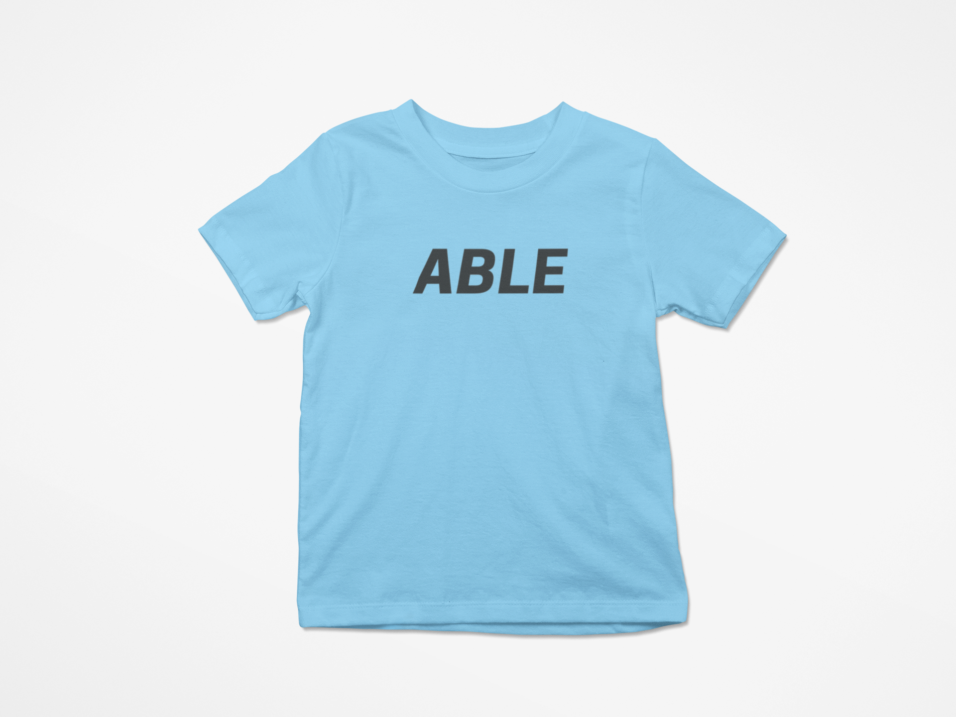 KIDS ABLE CORE TEE - BLUE